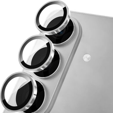 Защитное стекло на камеру RURIHAI Lens Protector для Samsung Galaxy S26 Plus (S947) / Galaxy S26 (S942) - Silver