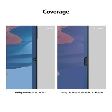 Захисне скло Ringke Invisible Defender для Samsung Galaxy Tab S7 FE / S7 Plus / S8 Plus / S9 Plus / S FE Plus / S10 Plus (G4as035)
