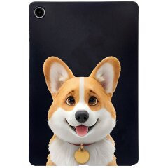 Защитный чехол Deexe Animal Series для Samsung Galaxy Tab A11 Plus (X230/236) - Corgi