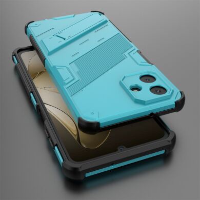 Защитный чехол Deexe Bibercas для Samsung Galaxy A07 (A075) - Baby Blue