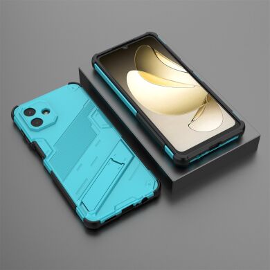 Защитный чехол Deexe Bibercas для Samsung Galaxy A07 (A075) - Baby Blue