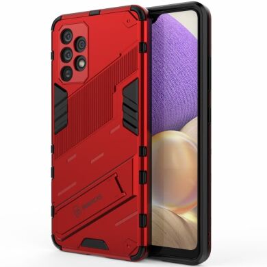 Захисний чохол Deexe Bibercas для Samsung Galaxy A32 (А325) - Red