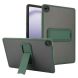 Защитный чехол Deexe Crystal Kickstand для Samsung Galaxy Tab A9 Plus (X210/216) - Green. Фото 1 из 12