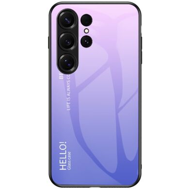 Захисний чохол Deexe Gradient Color для Samsung Galaxy S26 Ultra - Pink / Purple