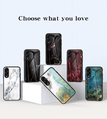 Защитный чехол Deexe Gradient Pattern для Samsung Galaxy S25 Edge (S937) - Black