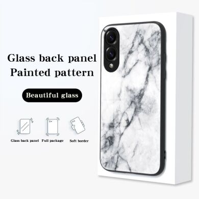 Защитный чехол Deexe Gradient Pattern для Samsung Galaxy S25 Edge (S937) - Black