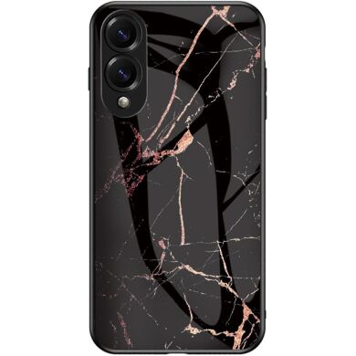 Захисний чохол Deexe Gradient Pattern для Samsung Galaxy S25 Edge (S937) - Gold / Black