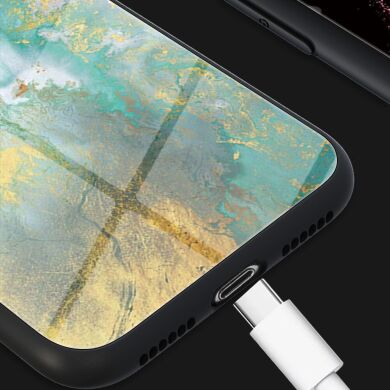 Защитный чехол Deexe Gradient Pattern для Samsung Galaxy S25 Edge (S937) - Black