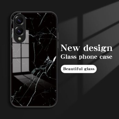 Защитный чехол Deexe Gradient Pattern для Samsung Galaxy S25 Edge (S937) - Black