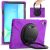 Защитный чехол Deexe Hand Grip для Samsung Galaxy Tab S10 FE Plus - Purple