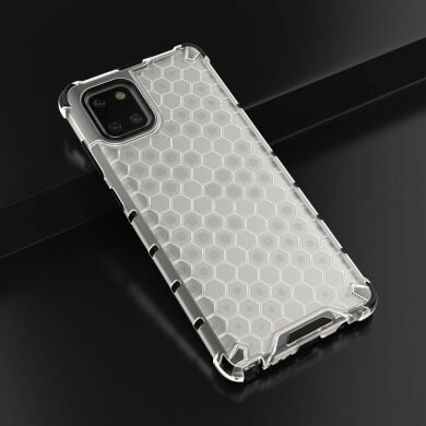 Защитный чехол Deexe Honeycomb Series для Samsung Galaxy Note 10 Lite (N770) - White