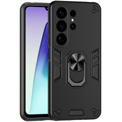 Захисний чохол Deexe Hybrid Shell для Samsung Galaxy S26 Ultra - Black