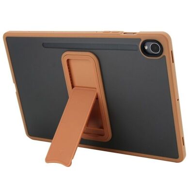 Защитный чехол Deexe Kick Shell для Samsung Galaxy Tab S9 (X710/716) / S9 FE (X510/516) - Gold