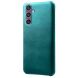 Защитный чехол Deexe Leather Back Cover для Samsung Galaxy S23 FE - Green. Фото 1 из 4