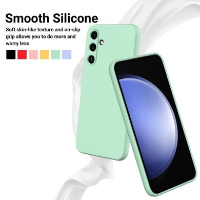 Захисний чохол Deexe Silicone Case для Samsung Galaxy M15 (M156) - Green