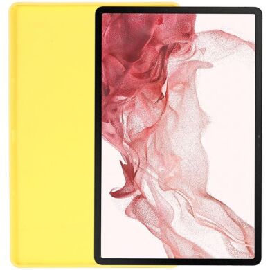 Захисний чохол Deexe Silicone Shell для Samsung Galaxy Tab S10 Plus - Yellow