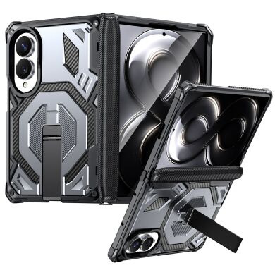 Защитный чехол Deexe Tank Stand для Samsung Galaxy Fold 8 - Grey