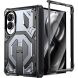 Защитный чехол Deexe Tank Stand для Samsung Galaxy Fold 8 - Grey. Фото 2 из 12