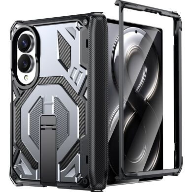Защитный чехол Deexe Tank Stand для Samsung Galaxy Fold 8 - Grey