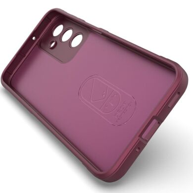 Защитный чехол Deexe Terra Case для Samsung Galaxy A36 (A366) - Wine Red