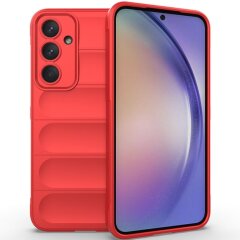 Защитный чехол Deexe Terra Case для Samsung Galaxy A55 (A556) - Red