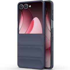 Защитный чехол Deexe Terra Case (FF) для Samsung Galaxy Flip 7 - Dark Blue