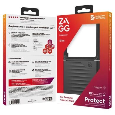 Защитный чехол Gear4 Bridgetown для Samsung Galaxy Flip 5 (702312411) - Black