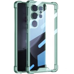 Захисний чохол GKK AirBag (FP) для Samsung Galaxy S25 Ultra (S938) - Transparent Green