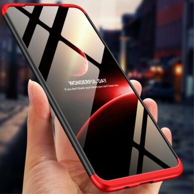 Защитный чехол GKK Double Dip Case для Samsung Galaxy A70 (A705) - Black / Red