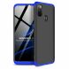 Защитный чехол GKK Double Dip Case для Samsung Galaxy M30s (M307) / Galaxy M21 (M215) - Black / Blue. Фото 1 из 7