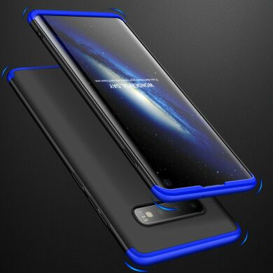 Захисний чохол GKK Double Dip Case для Samsung Galaxy S10 (G973) - Black / Blue