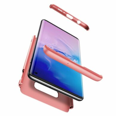 Защитный чехол GKK Double Dip Case для Samsung Galaxy S10e (G970) - Rose Gold