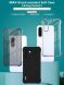 Защитный чехол IMAK Airbag MAX Case для Samsung Galaxy A56 (A566) - Transparent Black. Фото 8 из 10