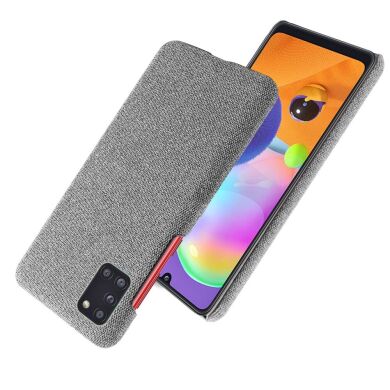 Захисний чохол KSQ Cloth Style для Samsung Galaxy A31 (A315) - Light Grey