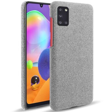 Захисний чохол KSQ Cloth Style для Samsung Galaxy A31 (A315) - Light Grey