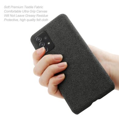 Защитный чехол KSQ Cloth Style для Samsung Galaxy A73 - Black