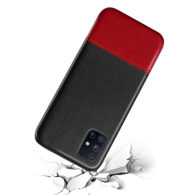 Захисний чохол KSQ Dual Color для Samsung Galaxy M51 (M515) - Black / Wine Red