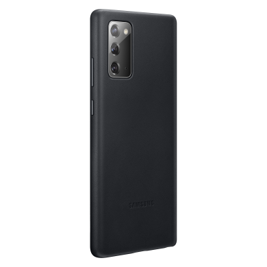 Захисний чохол Leather Cover для Samsung Galaxy Note 20 (N980) EF-VN980LBEGRU - Black