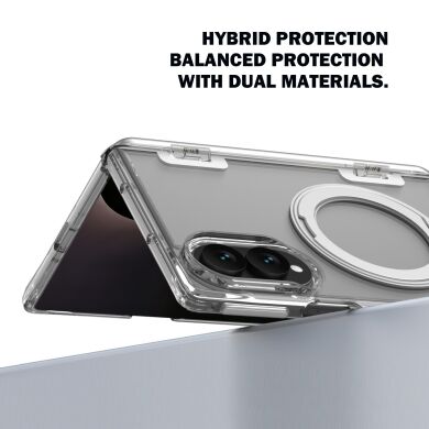 Защитный чехол LEREACH TOC Crystal Ring для Samsung Galaxy Fold 8 - Transparent