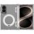 Защитный чехол LEREACH TOC Crystal Ring для Samsung Galaxy Fold 8 - Transparent