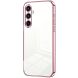 Защитный чехол Reframe Electroplating Frame для Samsung Galaxy A37 (A376) - Pink. Фото 1 из 7