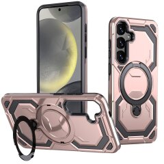 Защитный чехол Reframe Hybrid Magnetic для Samsung Galaxy S25 Plus (S936) - Rose Gold