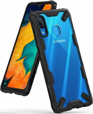 Защитный чехол RINGKE Fusion X для Samsung Galaxy A30 (A305) - Black