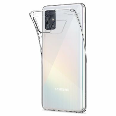 Защитный чехол Spigen (SGP) Liquid Crystal для Samsung Galaxy A51 (А515) - Crystal Clear