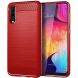 Защитный чехол UniCase Carbon для Samsung Galaxy A50 (A505) / A30s (A307) / A50s - Red. Фото 1 из 7