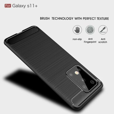 Защитный чехол UniCase Carbon для Samsung Galaxy S20 Ultra (G988) - Red