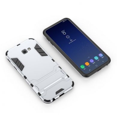 Защитный чехол UniCase Hybrid для Samsung Galaxy J4+ (J415) - Silver