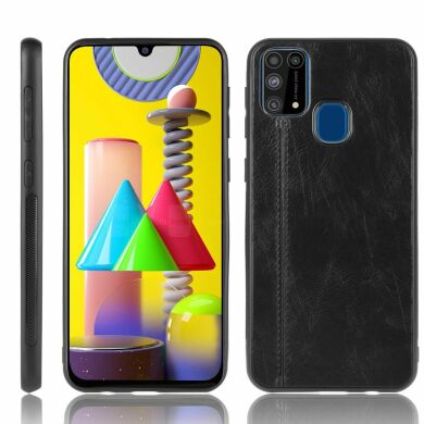Защитный чехол UniCase Leather Series для Samsung Galaxy M31 (M315) - Black