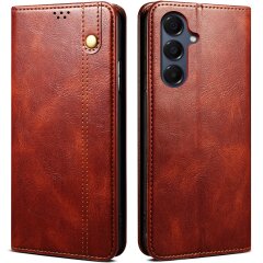 Захисний чохол UniCase Leather Wallet для Samsung Galaxy A17 (A175) - Brown
