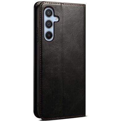 Защитный чехол UniCase Leather Wallet для Samsung Galaxy A26 (A266) - Black